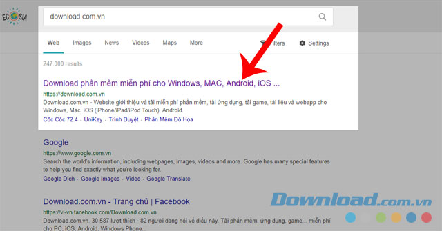 Kết quả sau khi thực hiện