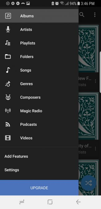 Các tính năng trên DoubleTwist