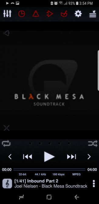 Màn hình chơi nhạc Neutron Player