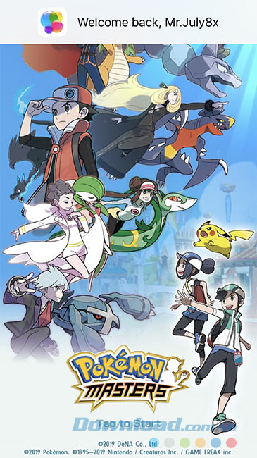 Chạm để bắt đầu