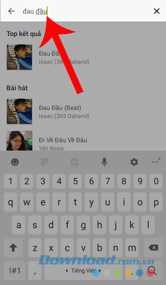 Tìm kiếm bài hát