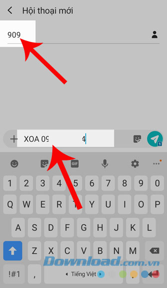 Xóa số điện thoại ra khỏi danh sách chặn