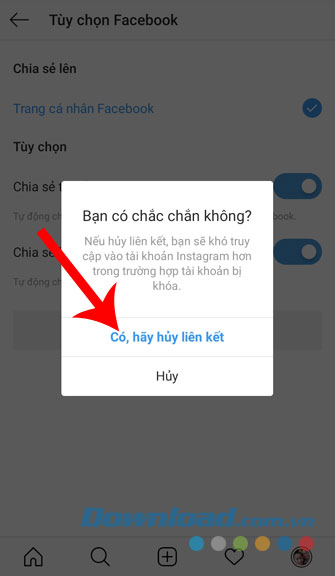 Ấn Có, hủy liên kểt