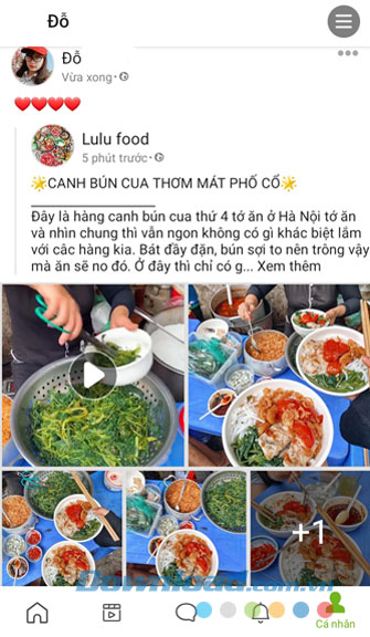 Bài viết sau khi đã được chia sẻ