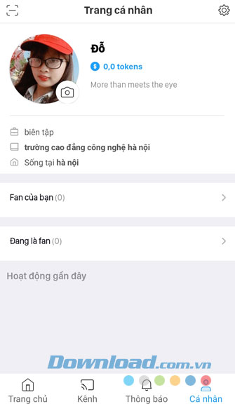 Đăng nhập tài khoản