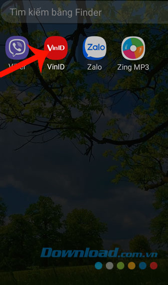 Mở ứng dụng VinID