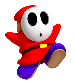 Nhân vật Shy Guy trong Mario Kart Tour