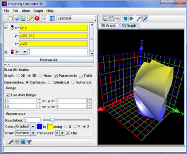 Graphing Calculator 3D