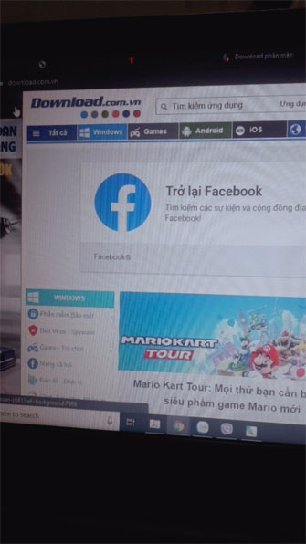 Ảnh chụp được khi đã xóa bỏ logo