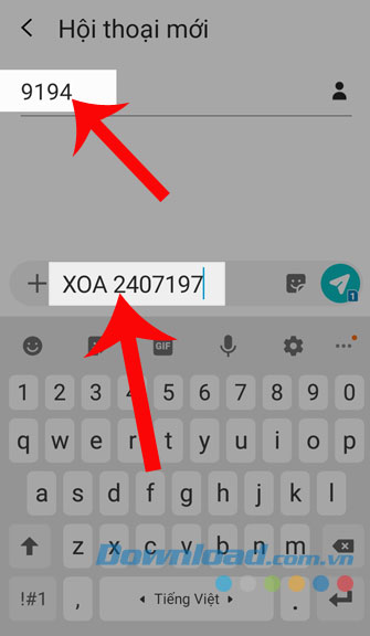 Xóa bài hát trong danh sách nhạc chờ