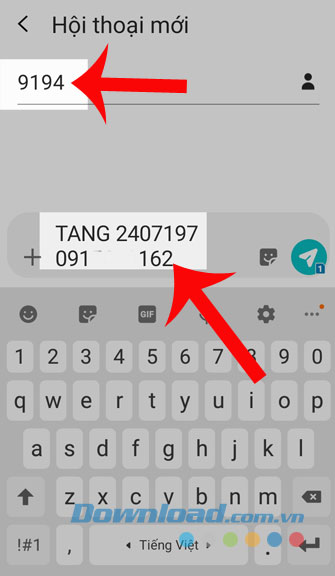 Tặng bài hát cho bạn bè