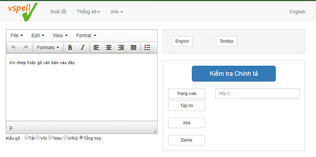 Phần mềm sửa lỗi chính tả tốt nhất - VSpell