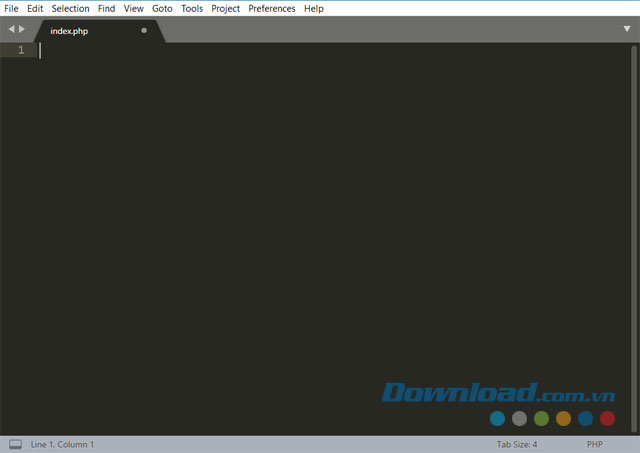 Giao diện chính của phần mềm