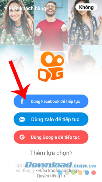 Đăng nhập tài khoản