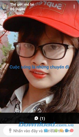 Bài viết sau khi được đăng tải lên Spoon