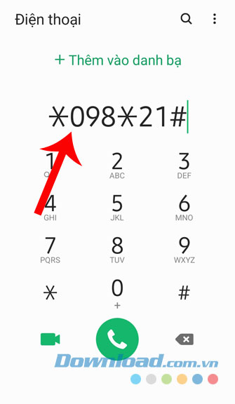Gọi điện để đăng ký