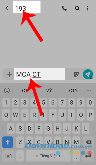 Nhận thông báo chi tiết
