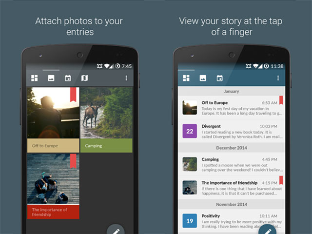 Journal with Narrate