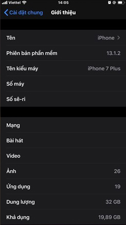 Cập nhật hệ điều hành mới nhất 