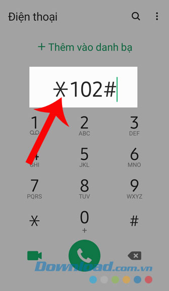 Tra cứu phút gọi ngoại mạng
