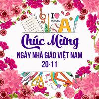Mẫu phông mừng ngày 20/11 đẹp nhất