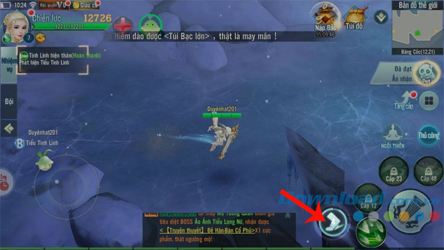 Thực hiện khinh công