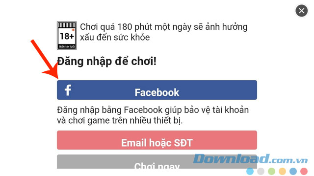 Đăng nhập tài khoản