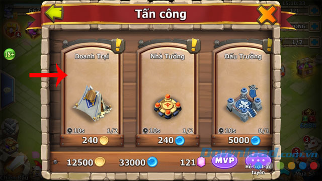 Ấn vào kiểu nhà