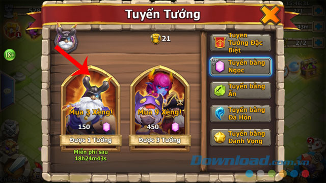 Chọn vị tướng