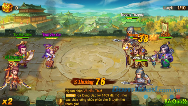 Trận chiến bắt đầu