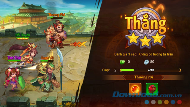 Chạm vào một vị trí bất kỳ để nhận thưởng