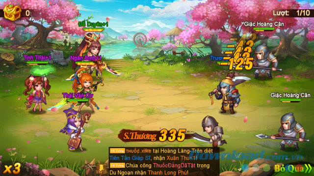 Trận đấu bắt đầu diễn ra