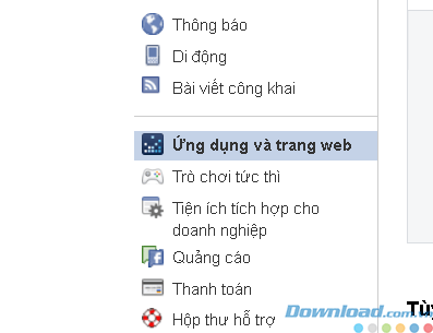 Ứng dụng và trang Web