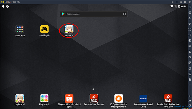 Hướng dẫn cài đặt Laplace M VN