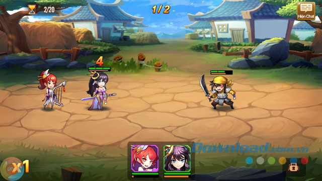 Tham gia trận đấu