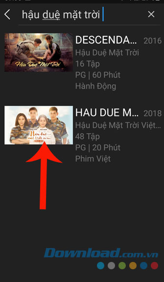 Gõ tên bộ phim