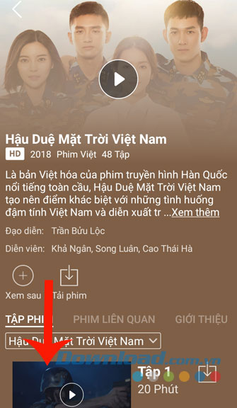 Chọn tập phim