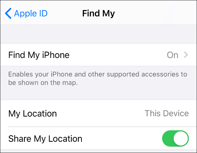 Find My trên iPhone