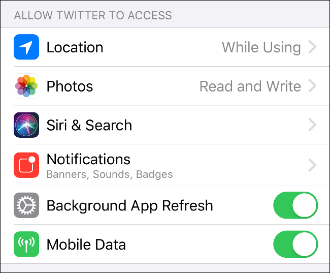 Kiểm tra cài đặt riêng tư trên iOS
