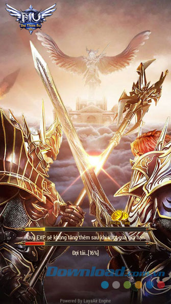 Đợi một lát để hệ thống thiết lập tài khoản