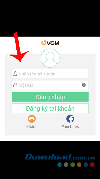 Đăng nhập tài khoản