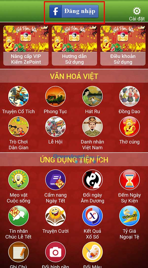 Lịch Vạn Niên 2020