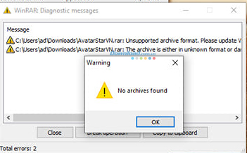Lỗi Winrar