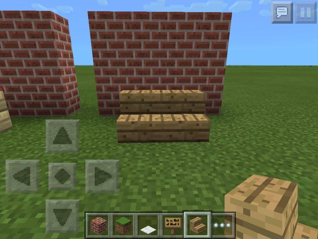 Khối đặt ghế trong Minecraft 