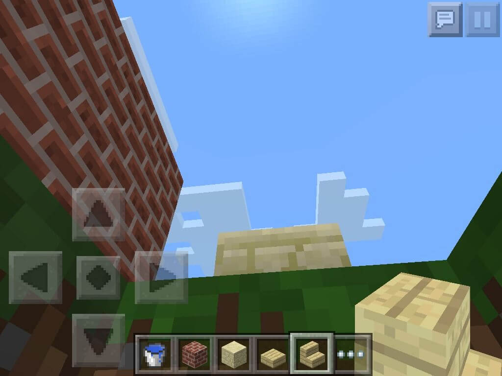 Lắp đặt bàn trong Minecraft