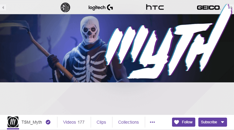 Streamer Twitch TSM_Myth