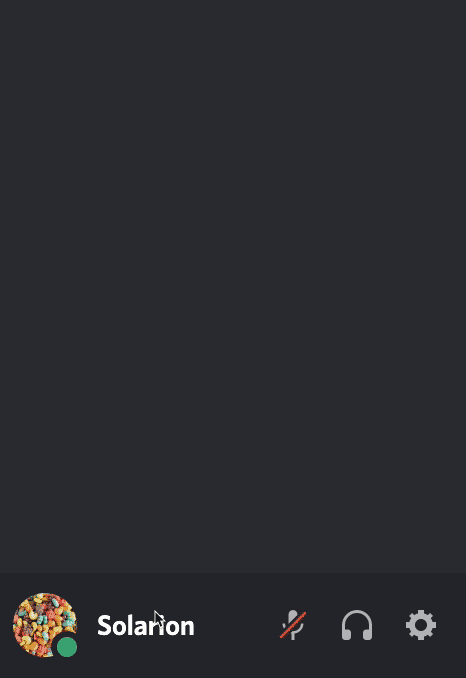 Thiết lập trạng thái trên Discord