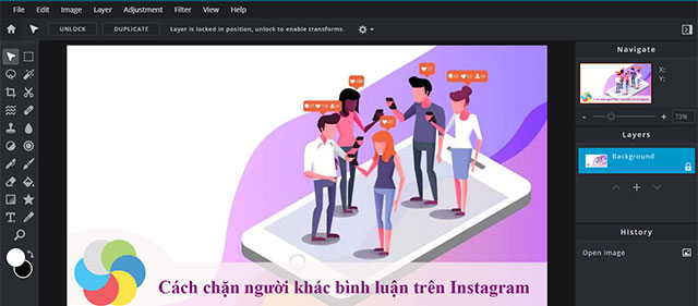 Dịch vụ sửa ảnh Pixlr