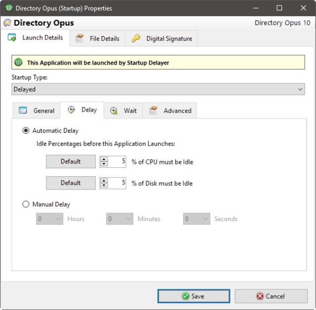 Khởi động Windows “nhanh như gió” với Startup Delayer
