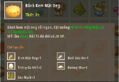 Bánh kem mật ong